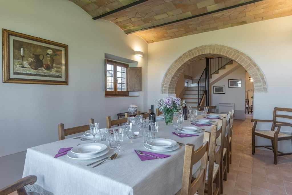 Villa I Cipressini Piscina Riscaldata Spa Toscana Pienza Eksteriør bilde