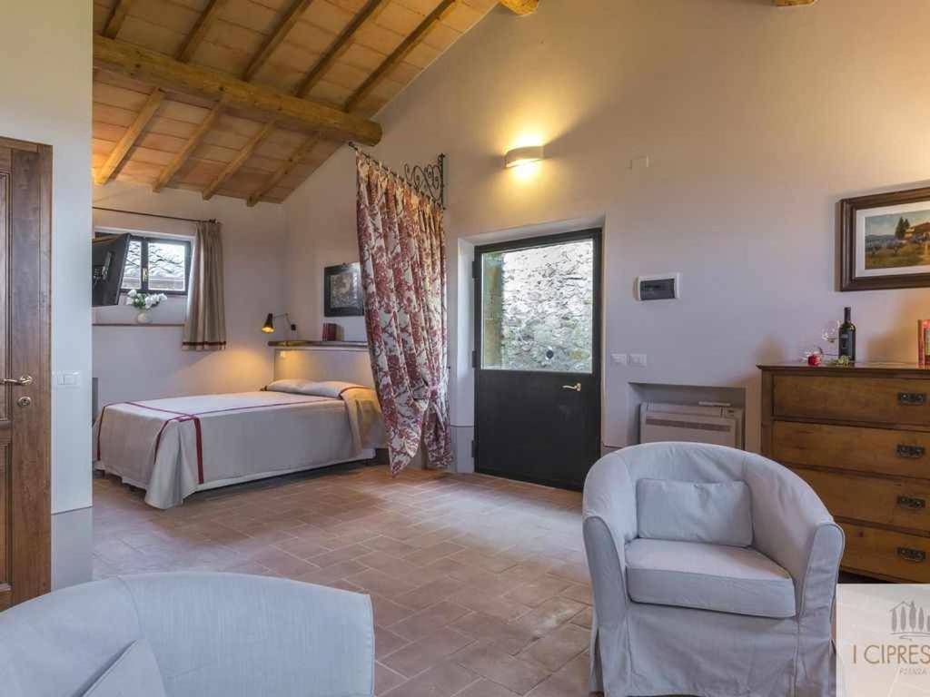 Villa I Cipressini Piscina Riscaldata Spa Toscana Pienza Eksteriør bilde