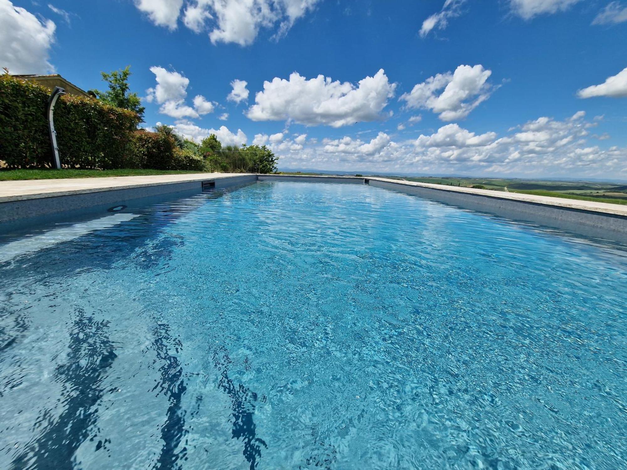 Villa I Cipressini Piscina Riscaldata Spa Toscana Pienza Eksteriør bilde